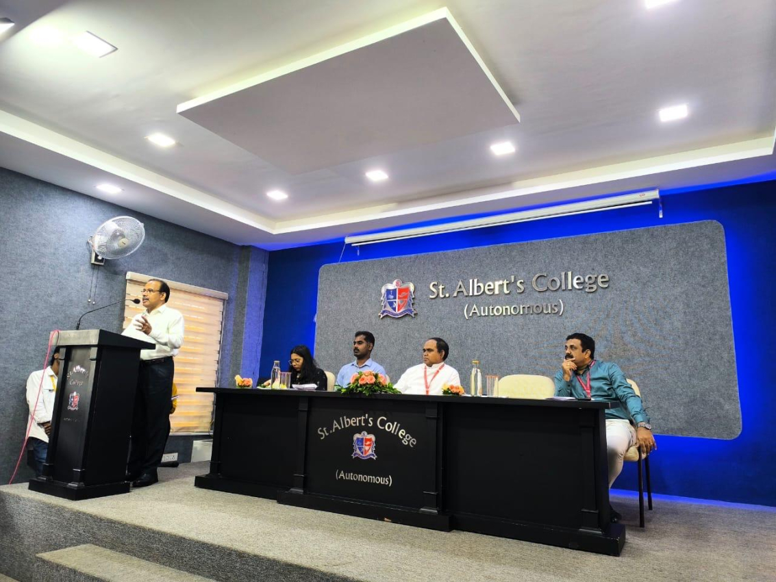 Inaugural function of  the Centre for Skill Development Courses and Career Planning at St Alberts College by Managing Director Rubber Park