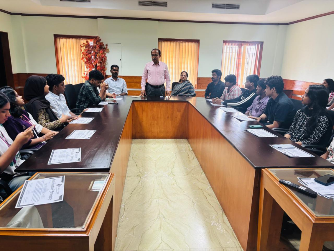 Final day of Internship Training Programme